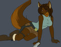 Choco Cosplaying as Laracroft by Chocowolf