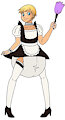 Cutest widdle maid (power pack/Spider-man crossover)