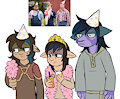 Draw the Squad - Birthday by RockyFennek