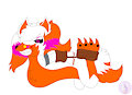 A Kidnapped RougaFox by MangledTheArcticWolf