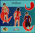 Will the half dragon - Art by Lady Minax