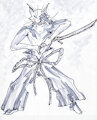 Xato warrior by antar000