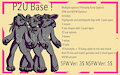 General Furry Art Base by kangabanga