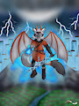 Blue Flame Stormdragon
