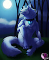 Moonlit Pupper by pheonixbat