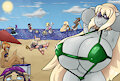 Lets all go to the beach, beach by Ziion