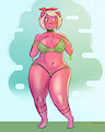 CyanCapsule OC FanArt by WetWoof