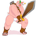 Pig Knight by Notkastar