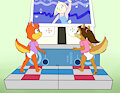 Dance Dance Squirrels -By ConejoBlanco-