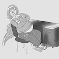[sketch comm]  Over Worked Teacher's Assistant