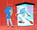 Sonic scene redraw by Sparkydb