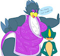 (Comm) Flirty Birdy by Denizen1414