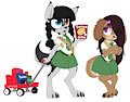 Puppies cookies by LockHeart3762
