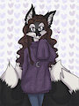 Purple Sweater by CatSidheSilvie