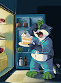 Midnight Snack by pandapaco