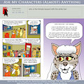 Ask My Characters - Who is the female leopard with the white hair? by Micke