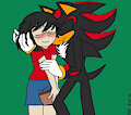 Shadow just loves Gia's hair😍 by Giathedarkangel