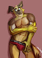 Shy but still wanna show off by AsherTail