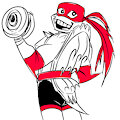 Fitness Raph by riverhayashi