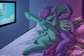 Nightly Preening by lumineko