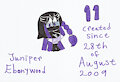 Happy 11th anniversary, Juniper Ebonywood