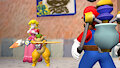 "You leave my Mama Peach alone, you bad man!"
