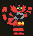 Incineroar by fifithedestroyer