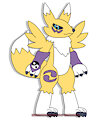 Digimon - Renamon by fifithedestroyer