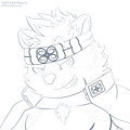 Horkeu Kamui - Line Art