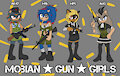 MOBIAN ★ GUN ★ GIRLS by PxP