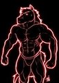 Commission for Razakwolf by musclesexylion
