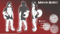 Mikita Husky Reference Sheet by RaikosTheWusky