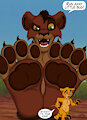 Macro Kovu's Paw Tease!