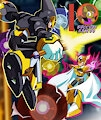 Shadow X VS Nightmare Gate. by moonpearl2019