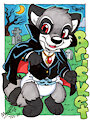 Brisket the vampire raccoon by BrisketRingtail