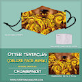 Otter Tentacles Face Mask by Chumbasket