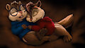 Chipmunks by Fenril3