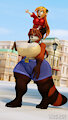 Pandaback by Tahlian