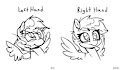 Left hand Derpy
