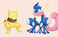 Abra & Greninja