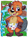 Timber hug time beaver