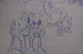Sketch doodle: baseball by Lenago