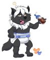 Onyx's big boy bottle