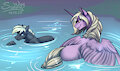 Swimming together