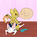 Naughty diaper thief