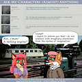 Ask My Characters - Thovis The Talking Tank Engine