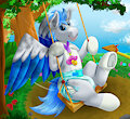 Zephyr Pegasus [commission] by Sneer