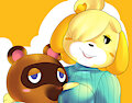 Isabelle's new Haircut by Aerth
