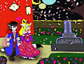 ($) E-Com2: Kita and Marcus at the Gardens~($) by MasterStevo31