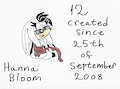 Happy 12th anniversary, Hanna Bloom!